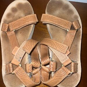 Teva Brown Strappy Sandals
